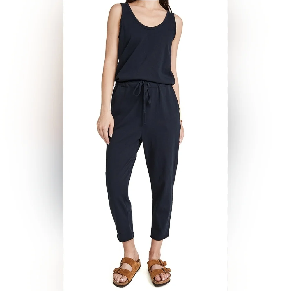 Frank & Eileen Jersey Jumpsuit Black Size Small
